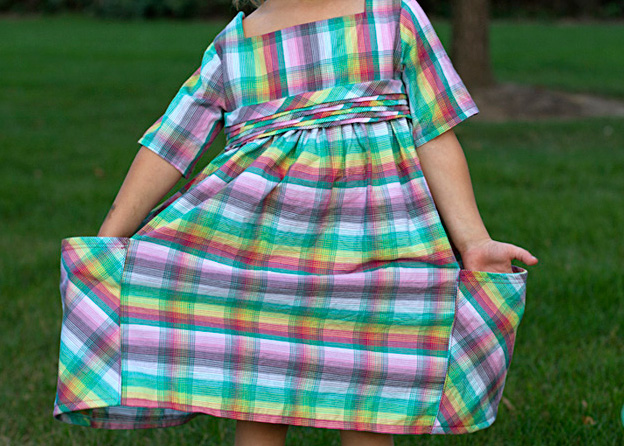 Sally Dress Tour (girls dress pattern) - Andrea's Notebook