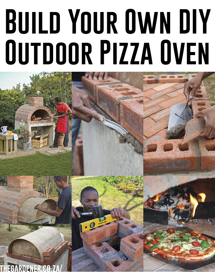 Build Your Own Outdoor DIY Pizza Oven