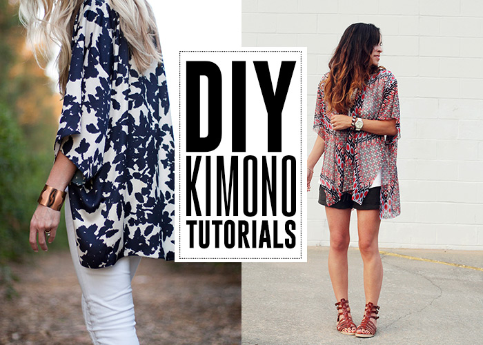 DIY Kimono Tutorials - Andrea's Notebook