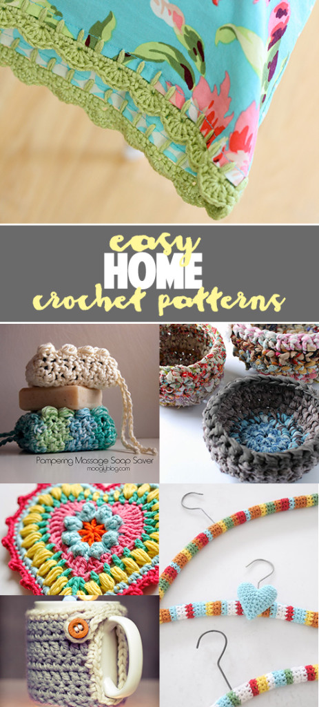 Over 35 Crochet for Home Tutorials