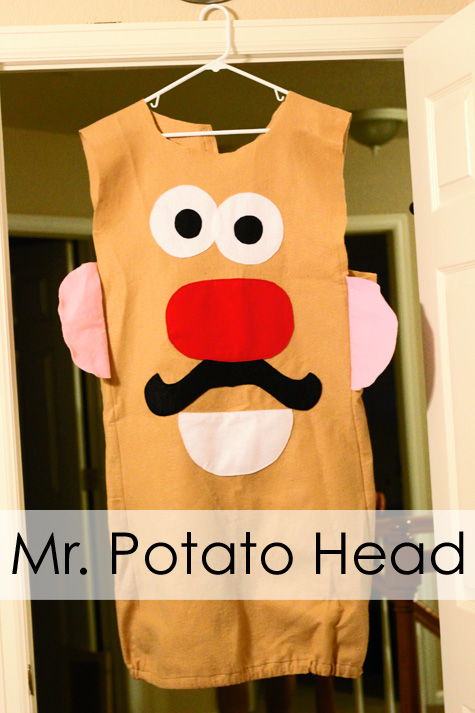 Mr best sale potato velcro