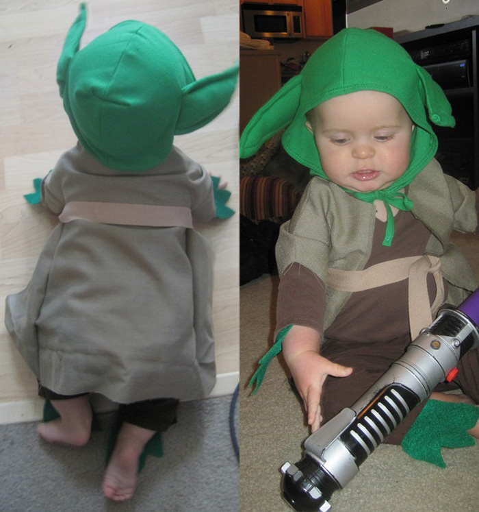 Yoda costume tutorial