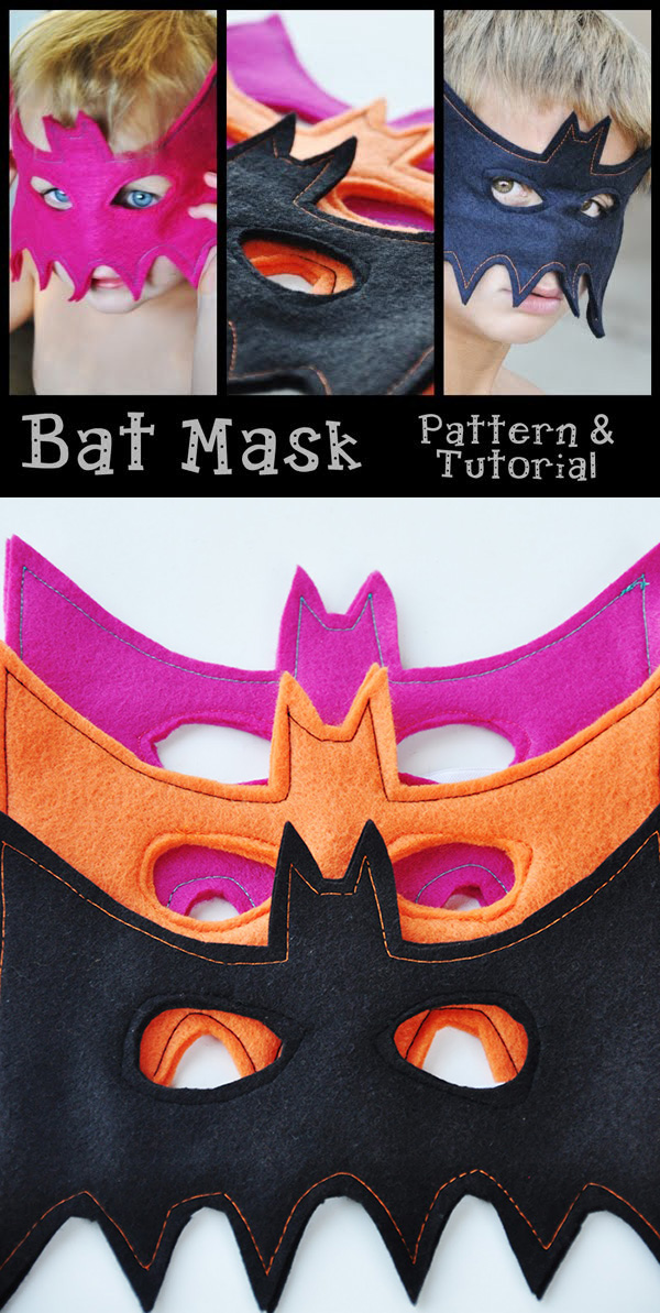 Easy bat mask tutorial