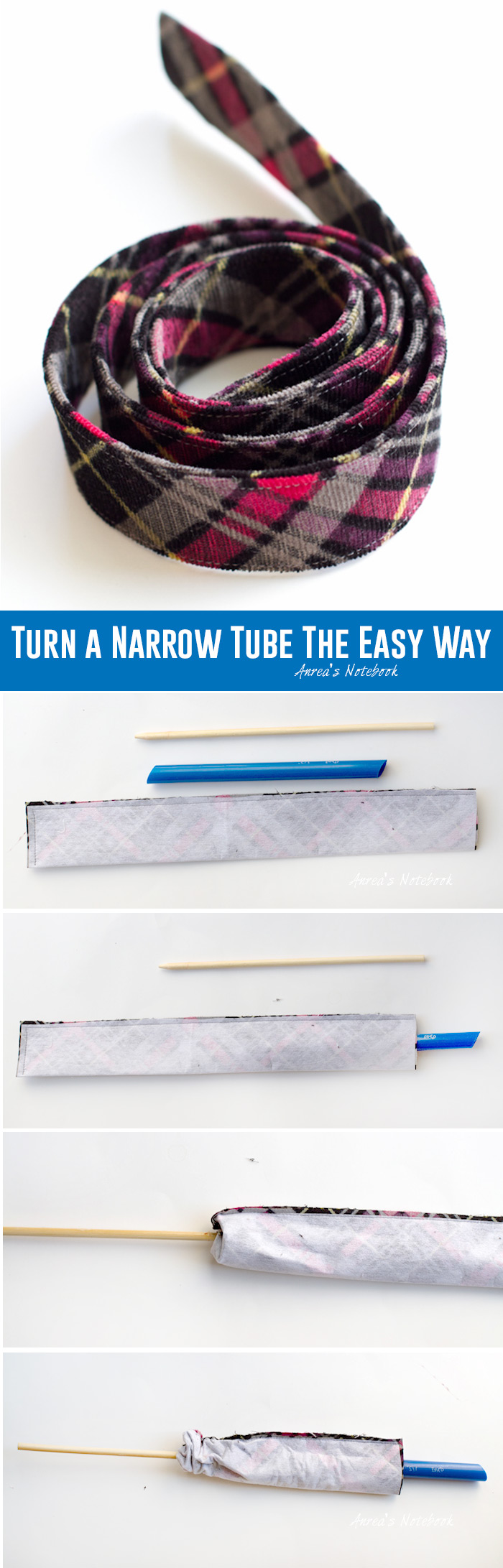 How to turn a narrow tube the easy way. i.e. Why had I never done this before???
