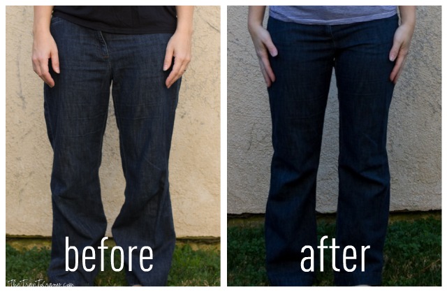 How to Alter a Size 18 Pants to a Size 8 (Weightloss Alterations) 