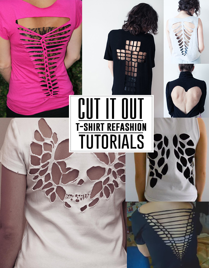 Easy DIY T-Shirt Upcycle Ideas and Tutorials - Andrea's Notebook