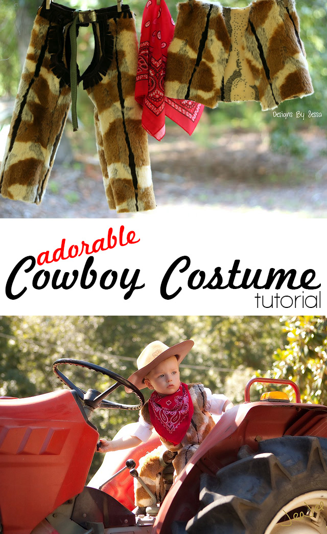 Adorable Cowboy Costume Tutorial
