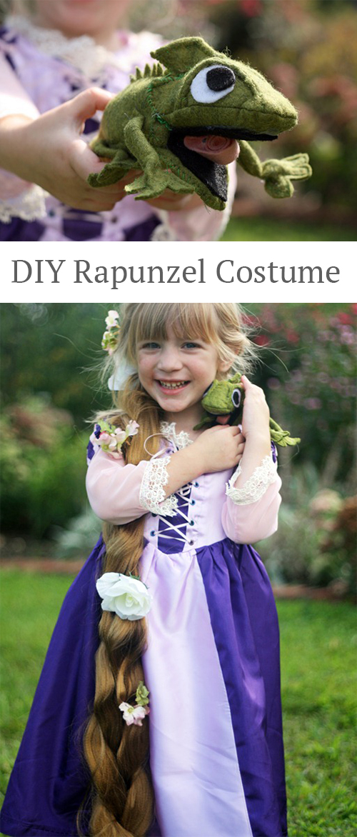 Make your own Rapunzel costume!