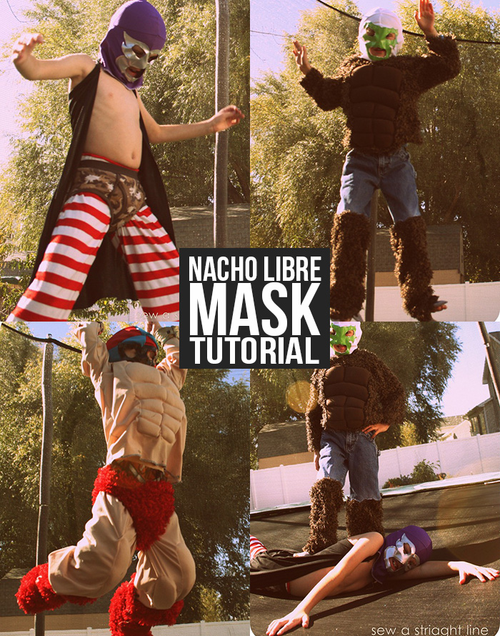 DIY Nacho Libre Mask And Costume Tutorial, 42% OFF