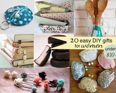 20 easy DIY gifts for women for under $10