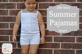 summer pajamas tutorial