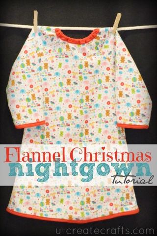 flannel nightgown tutorial