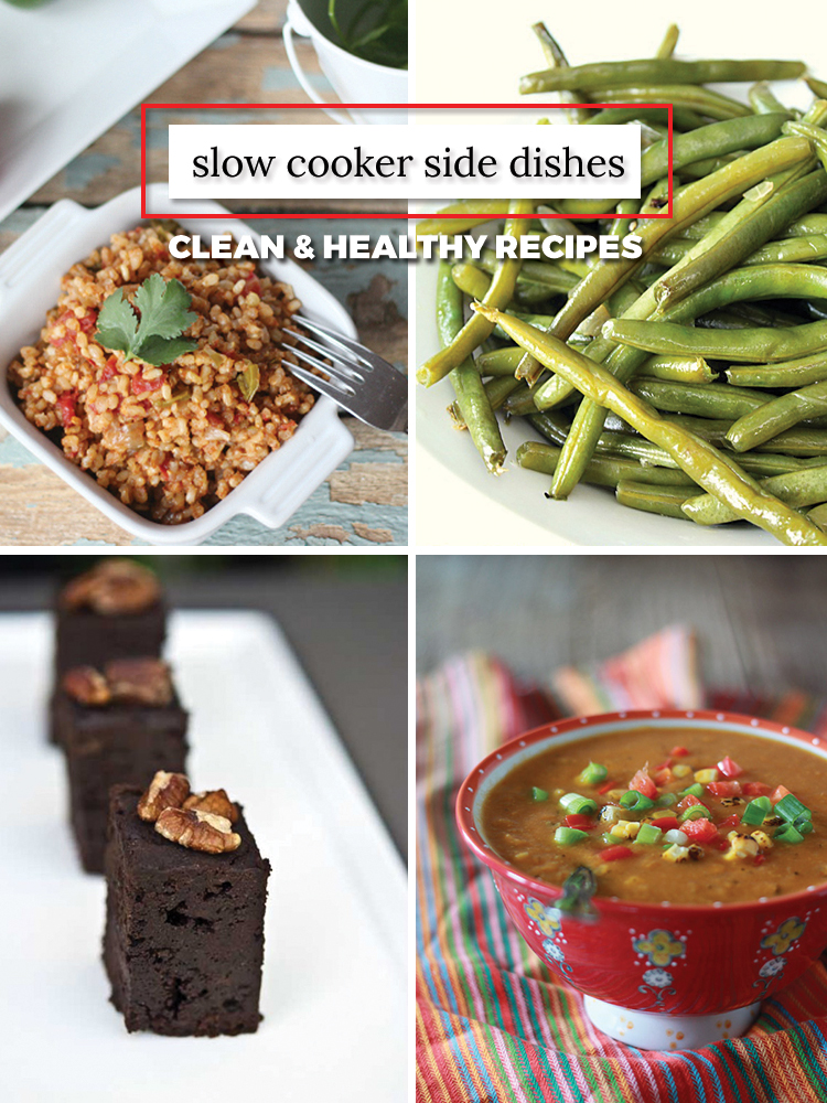EAT CLEAN slow cooker side dishes