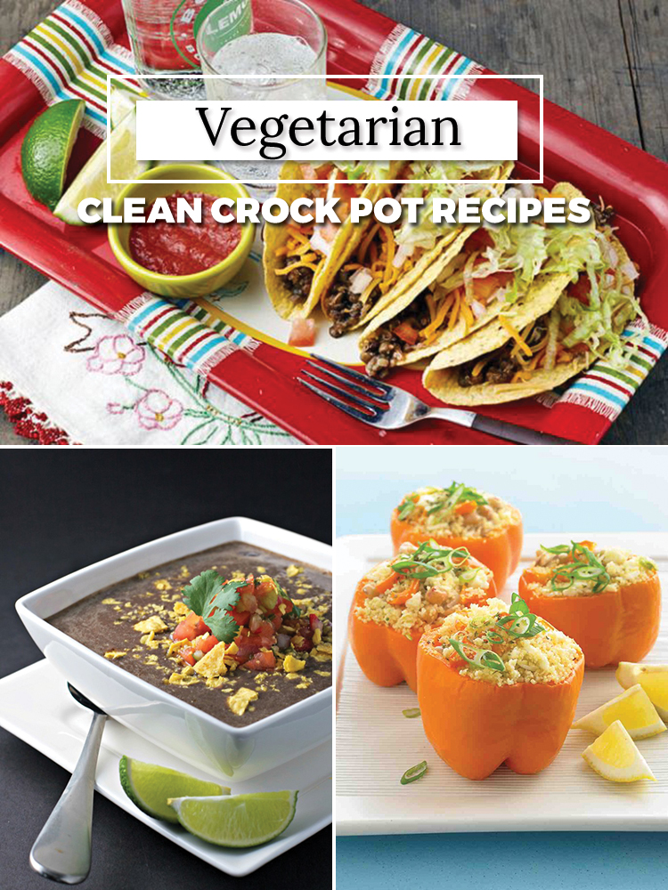 Vegetarian crock pot recipes- CLEAN EATING