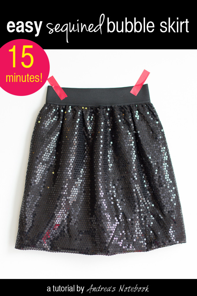 Easy bubble skirt tutorial!