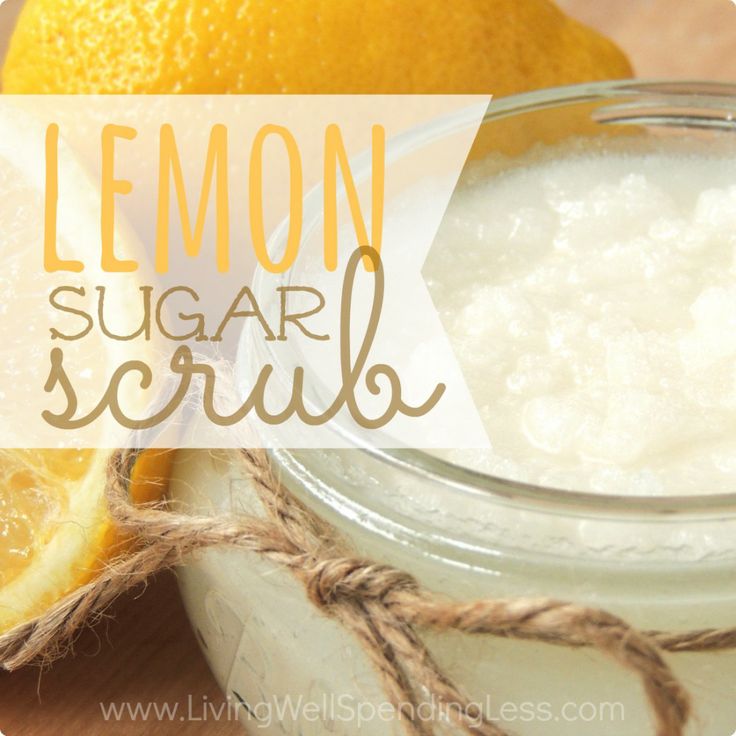 lemon sugar scrub recipe and other great inexpensive gifts to make!