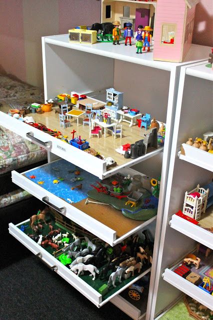 Tons of great toy storage ideas!