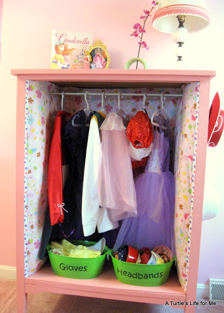 Fantastic dress up closet idea and TONS of other toy storage solutions