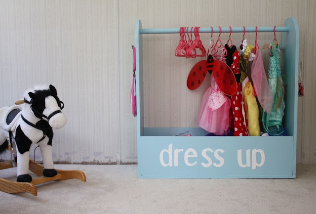 Make a cute dress up rack!