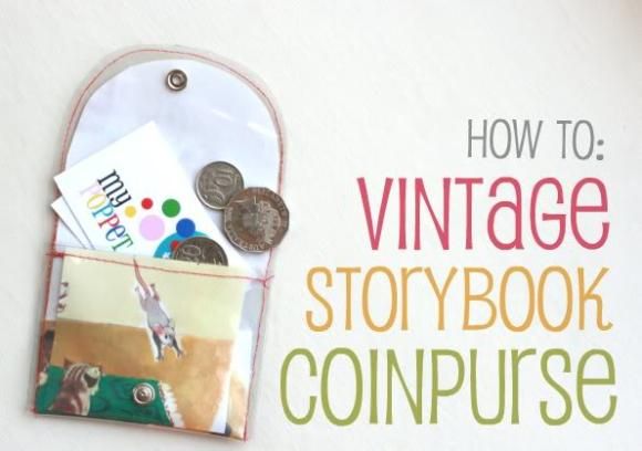 storybook coin purse tutorial