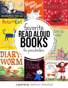 10 BEST read aloud books for preschoolers!