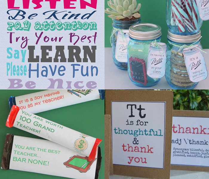 50 teacher appreciation printables