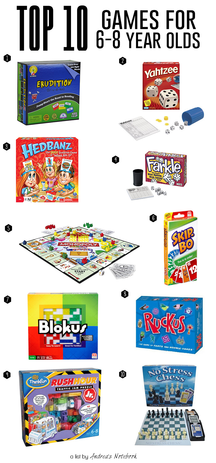 Games for 8 on sale yr old boy