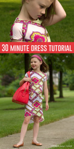 30 minute knit dress tutorial!