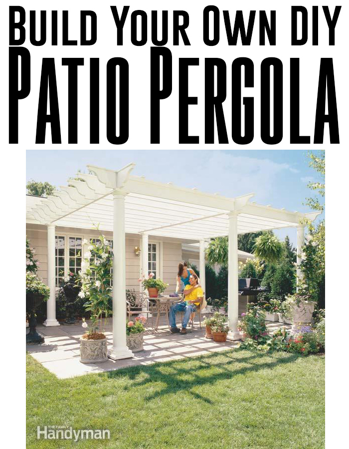 How to build your own backyard DIY pergola