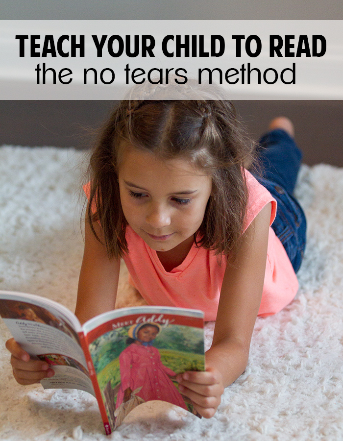 Teach your child to read! No tears, no stress!