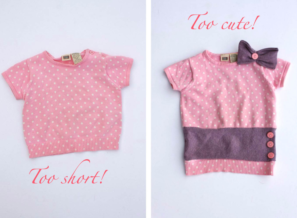 Make a sweater bigger! Lots of great tips to make kids clothes last longer!