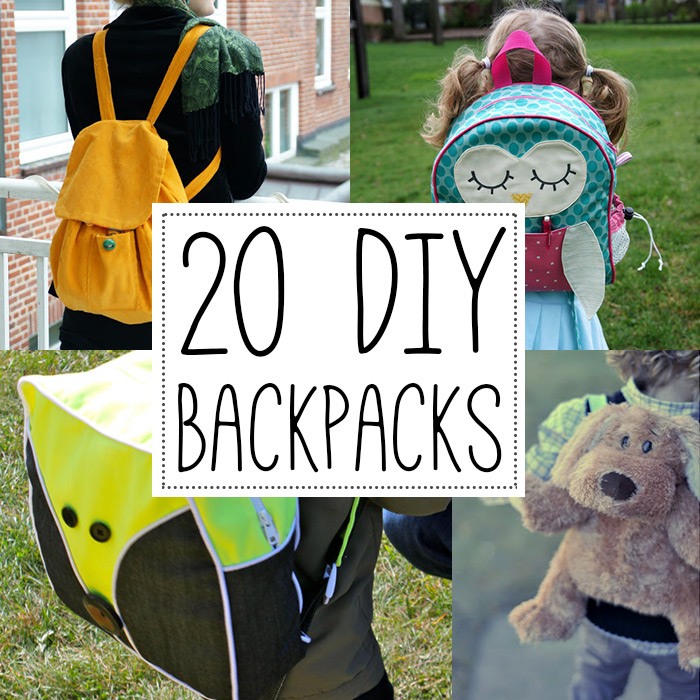 DIY*＊How to make Buket Backpack.** Easy Tutorial.** 