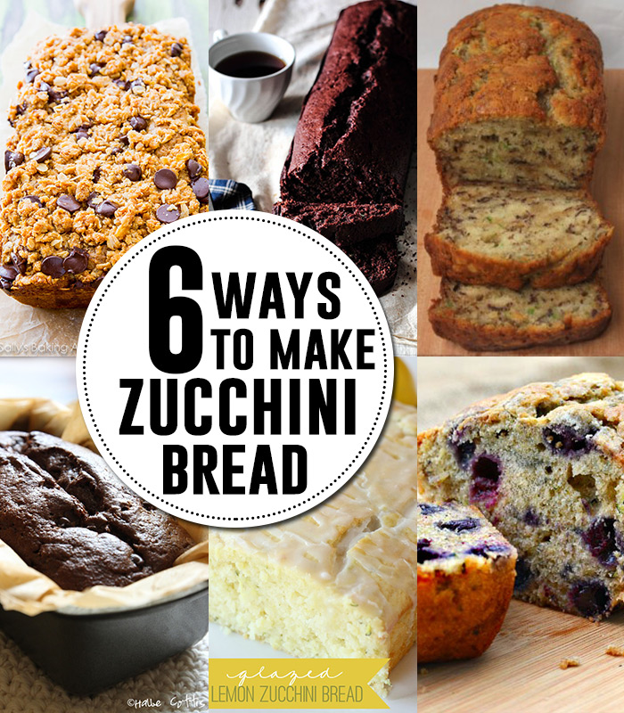 6 ways to make zucchini bread - AndreasNotebook.com