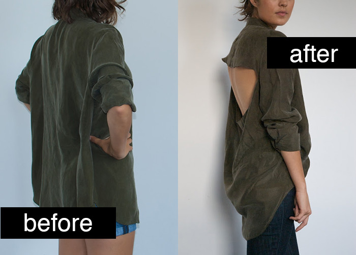 Fantastic shirt DIY refashion