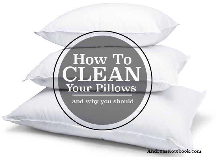 How to clean your pillows! (and why you should)