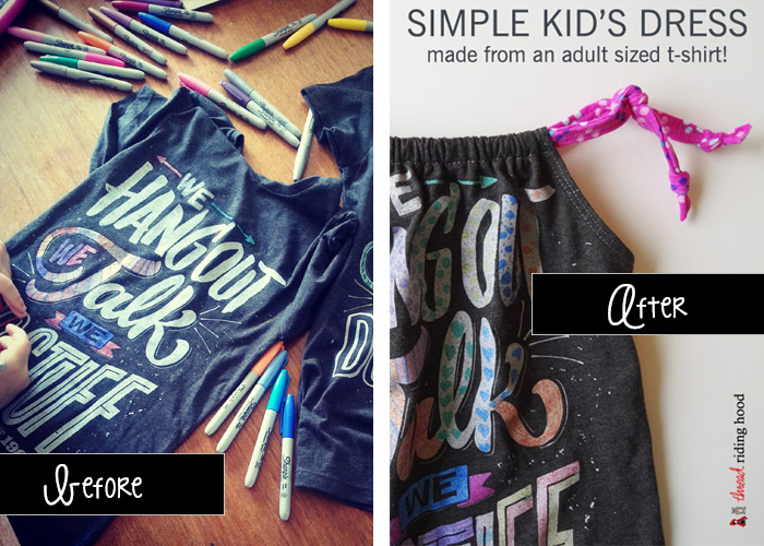 Upcycle: T-shirt to Summer Shirred Top or Tunic Sewing Tutorial