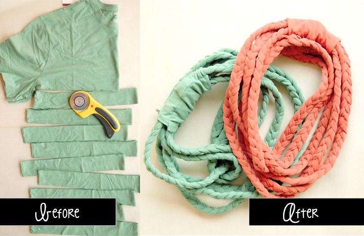 Fabric Necklace | T Shirt Necklace