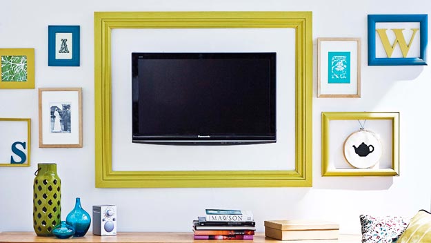 Genius ways to disguise a TV