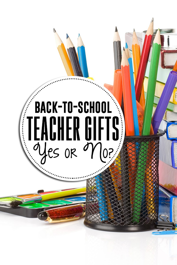 Are back-to-school teacher gifts necessary?
