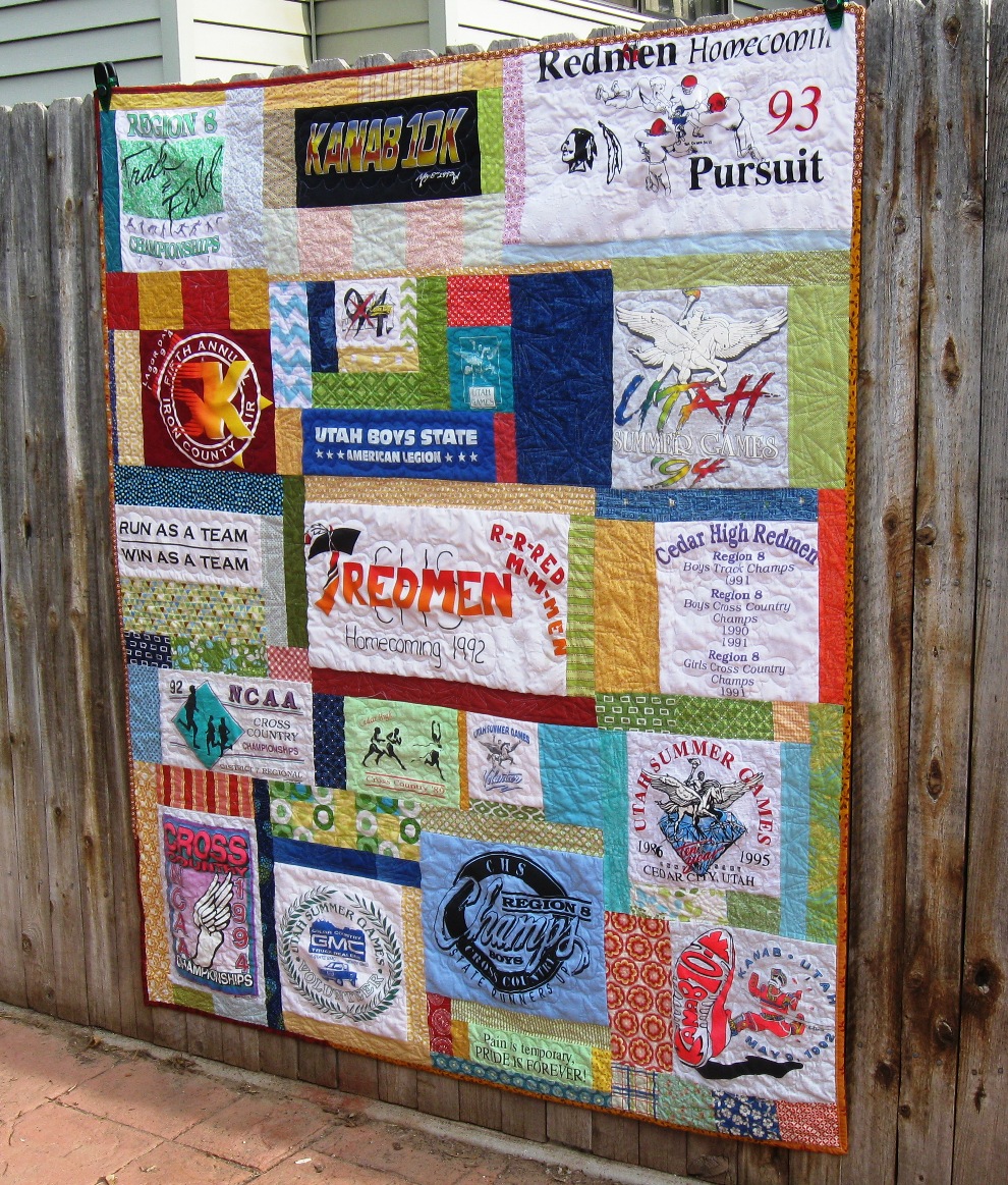 Make a memory quilt!