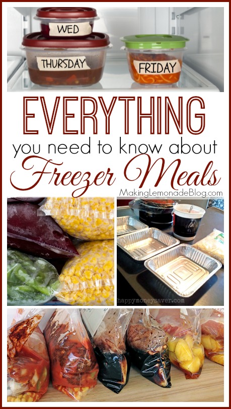 Everything you need to know about cooking freezer meals! Start here!