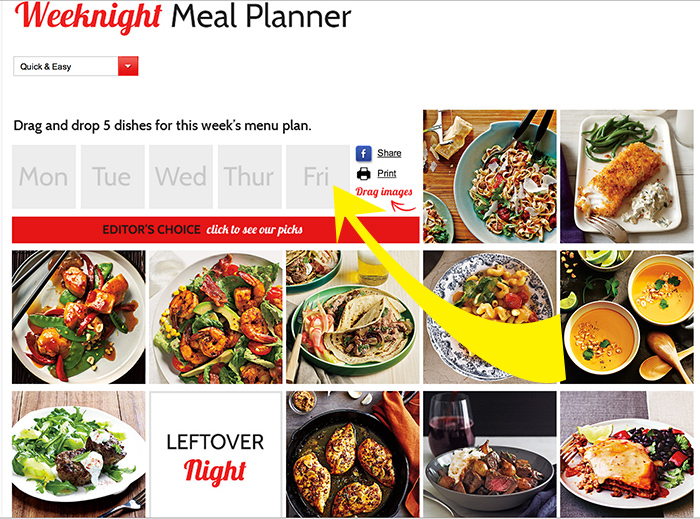 Super easy meal planning with this awesome website!