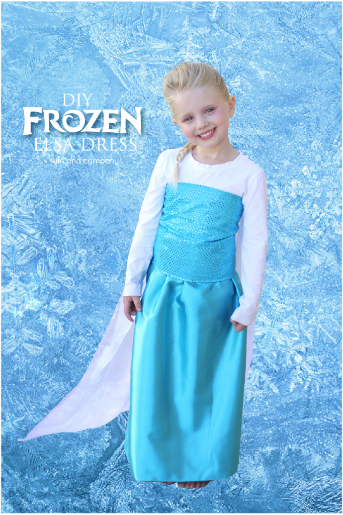 elsa dress tutorial