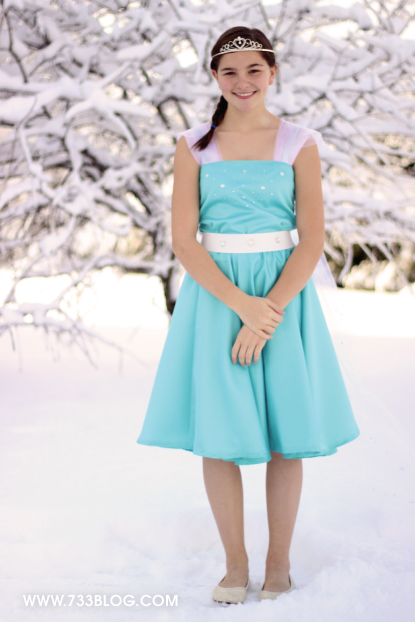 elsa dress tutorial frozen costume