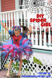 diy spider girl costume