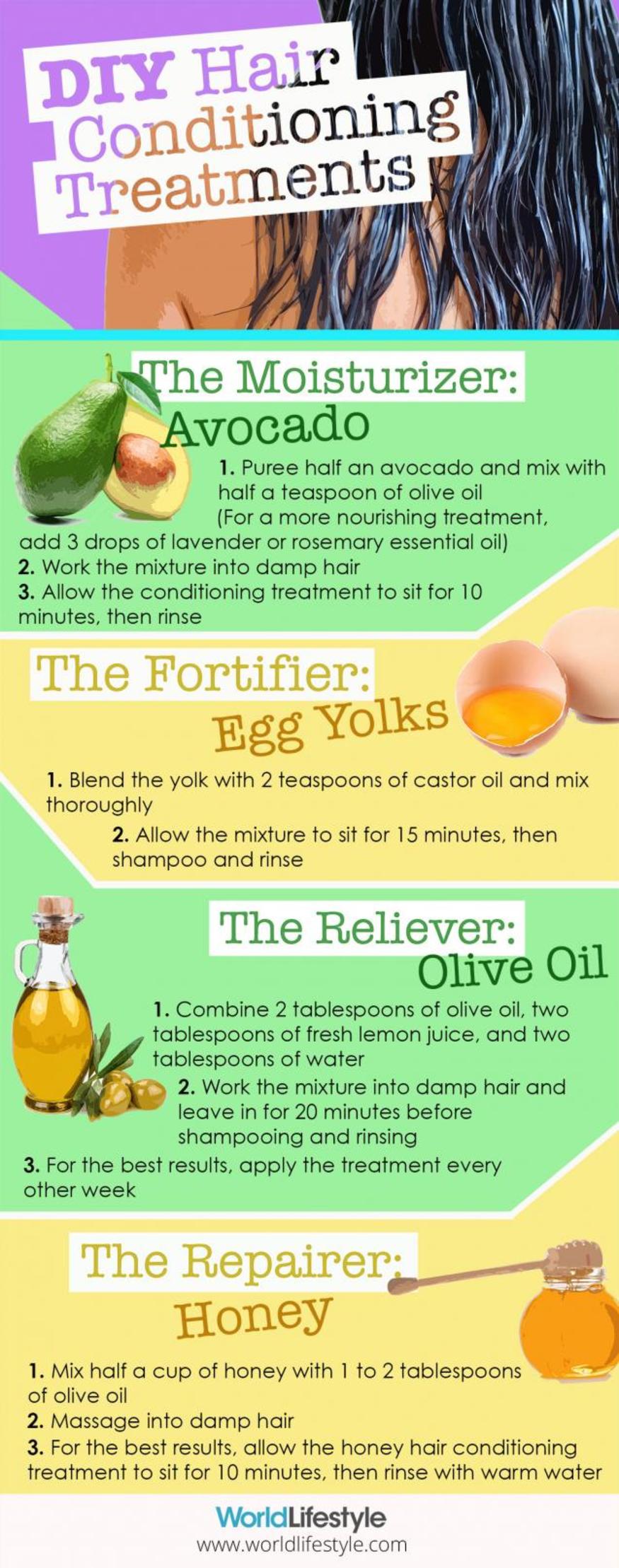 DIY hair healers