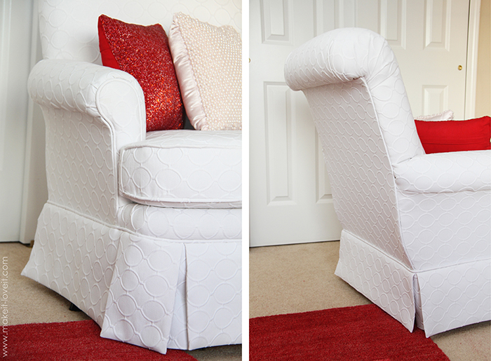 Fantastic instructions for reupholstering a chair or sofa!