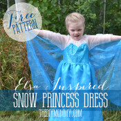 Frozen's Elsa Dress Tutorials (Ice Queen) - Andrea's Notebook