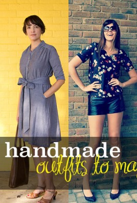 8 handmade outfits - sewing patterns from Pattern Anthology