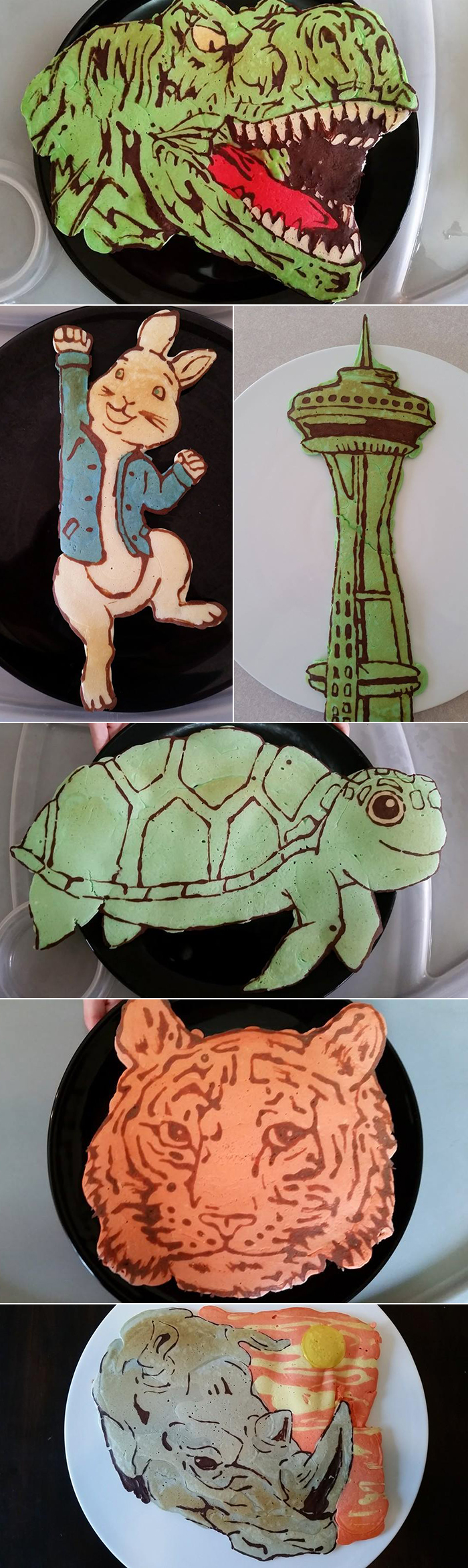 Amazing pancake art!